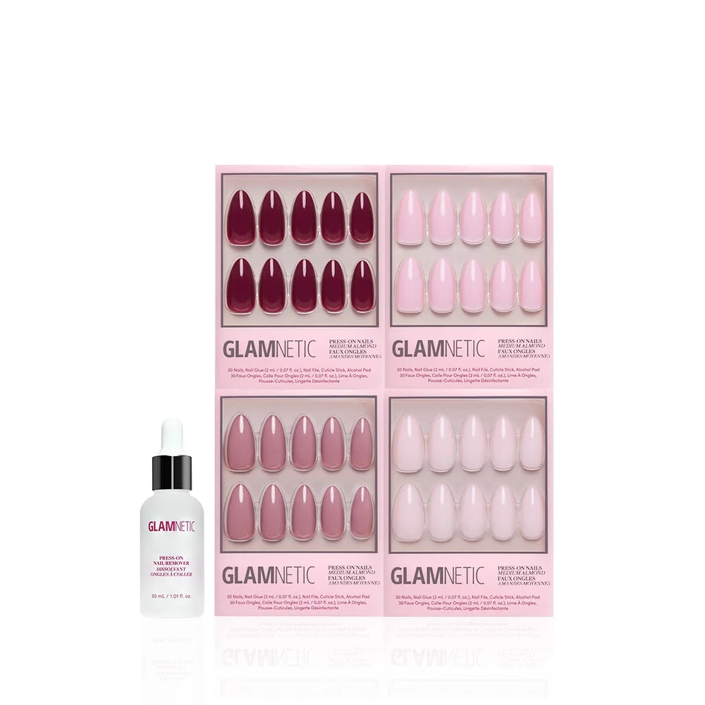 The Pink Medium Almond Icons