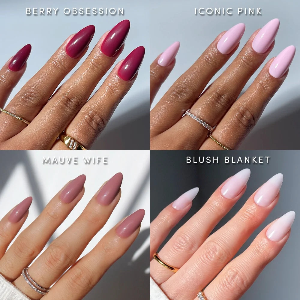 The Pink Medium Almond Icons