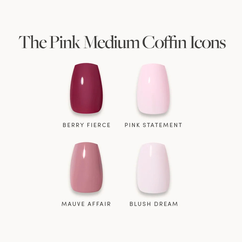 The Pink Medium Coffin Icons