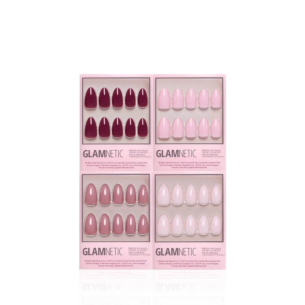 The Pink Short Almond Icons
