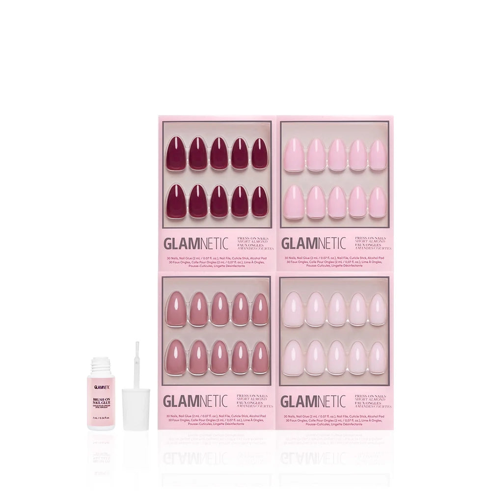 The Pink Short Almond Icons
