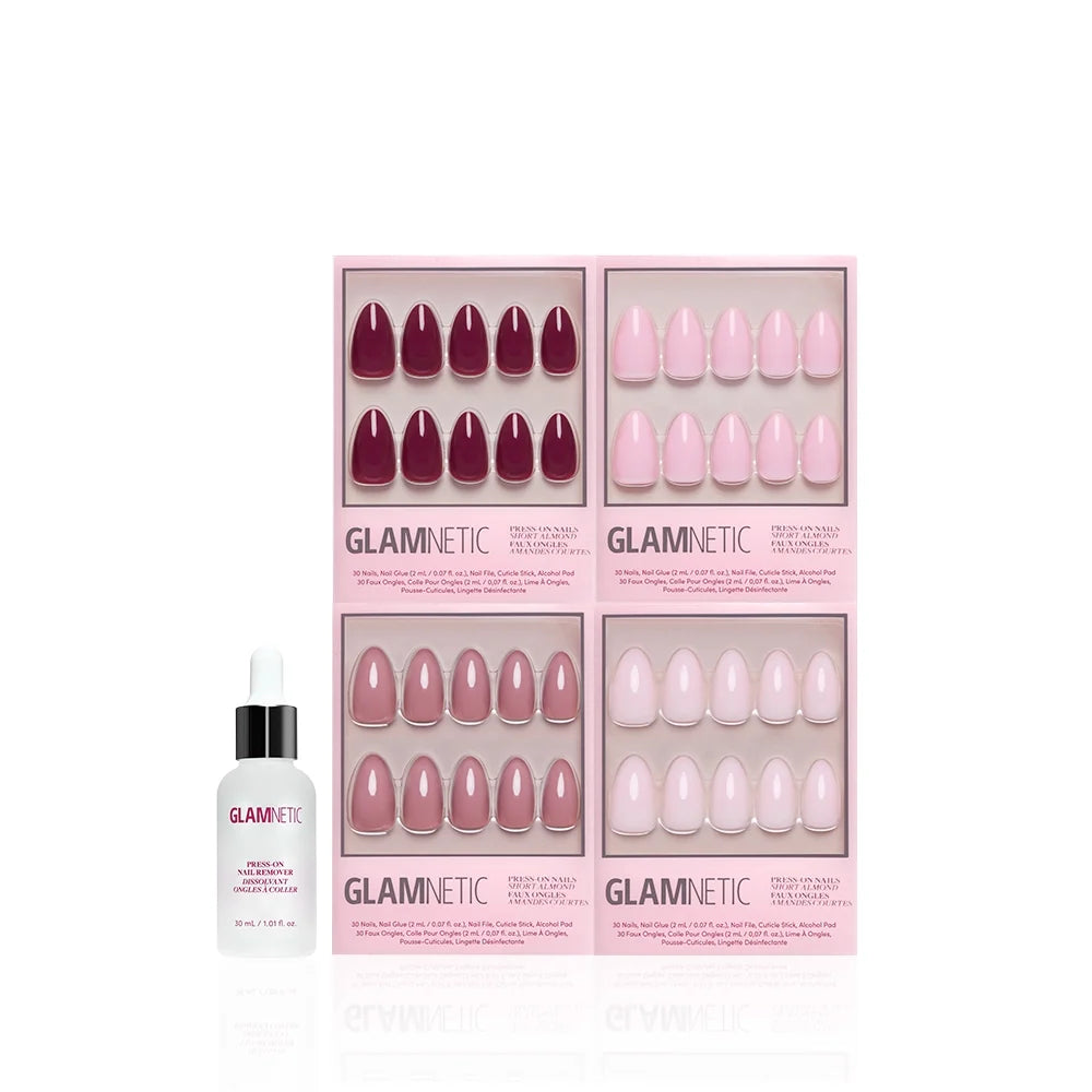 The Pink Short Almond Icons