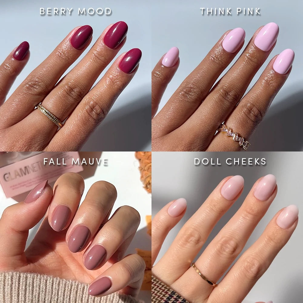 The Pink Short Oval Icons