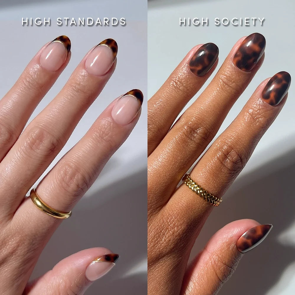 The Short Oval Tortoiseshell Duo