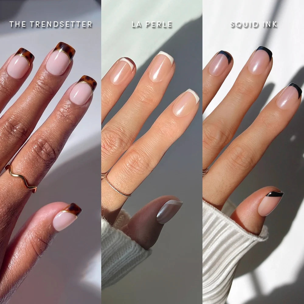 The Short Squoval Frenchies