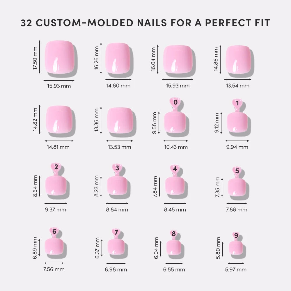 Think Pink Toenail