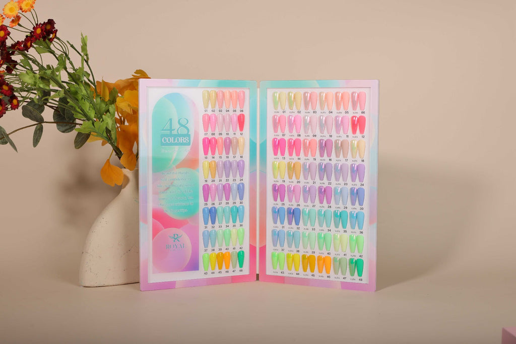Royal Xuân Collection 48 Colors For Spring w/ 1 Acrylic Booklet