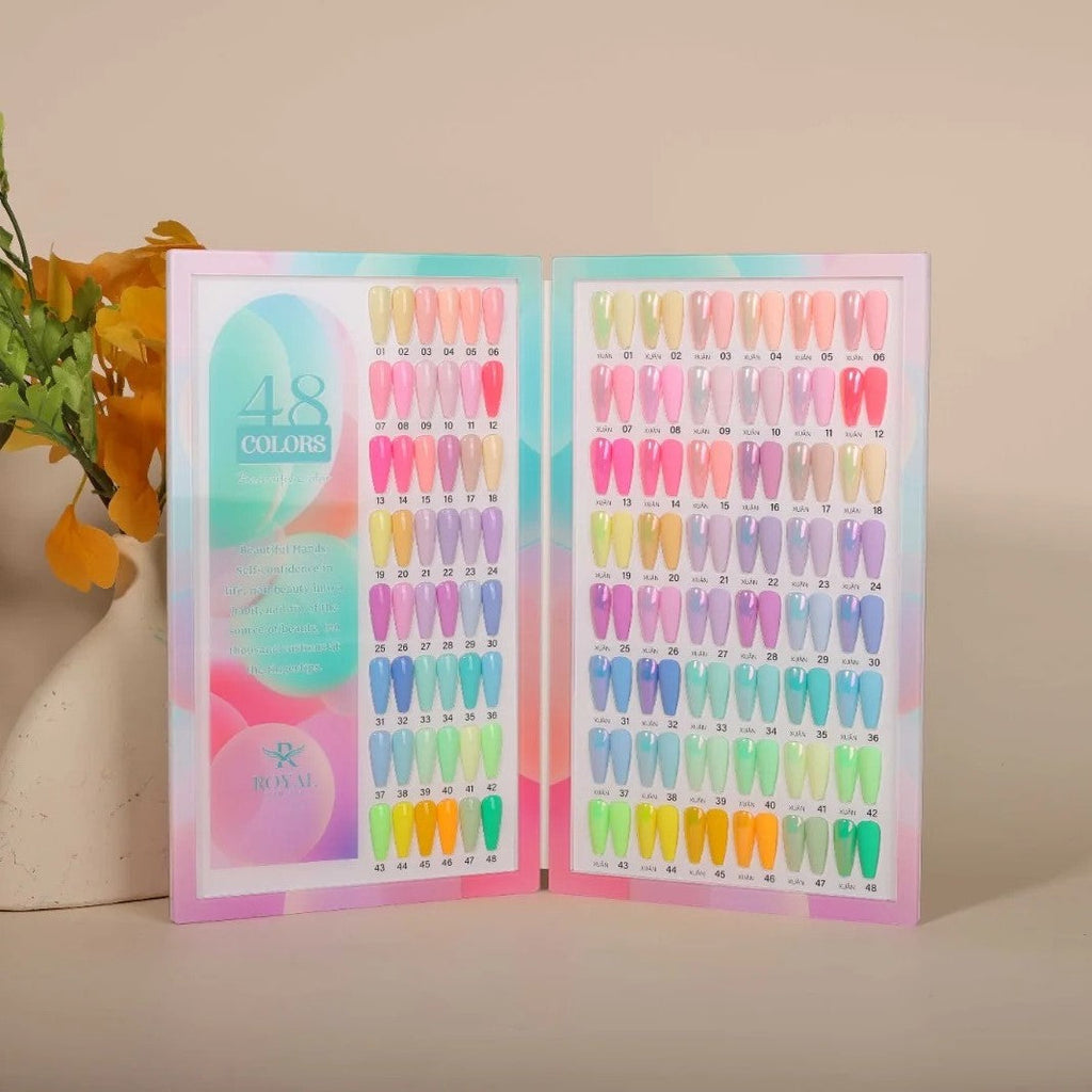 Royal Xuân Collection 48 Colors For Spring w/ 1 Acrylic Booklet