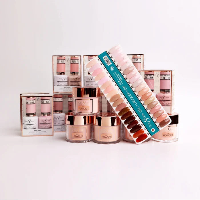 Cre8tion Matching Color - Earthy Undertones Collection - 36 Colors w/ 2 Color Chart
