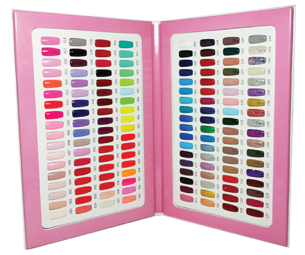 Gelixir Duo Matching 180 Colors - ( Buy Full Set Get Free 1 Color Chart Book / W Nail Drill & UV Lamp Free )