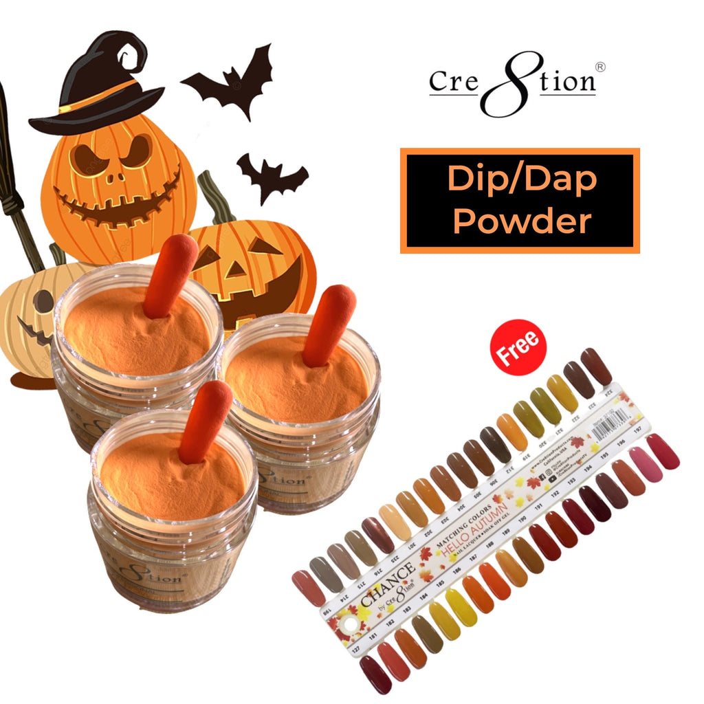 Chance Dip & Dap Powder  Full Set Autumn Season 36 Colors (Free Color Chart)