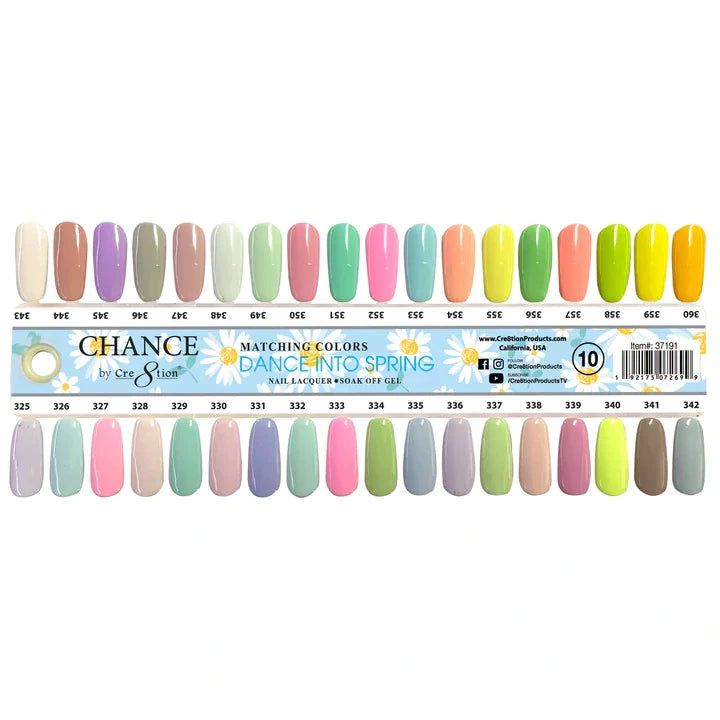 Chance Matching Duo - 36 Colors Spring Collection/W Free 2 Color Charts