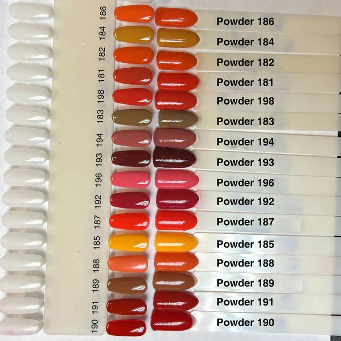 Chance Dip & Dap Powder  Full Set Autumn Season 36 Colors (Free Color Chart)