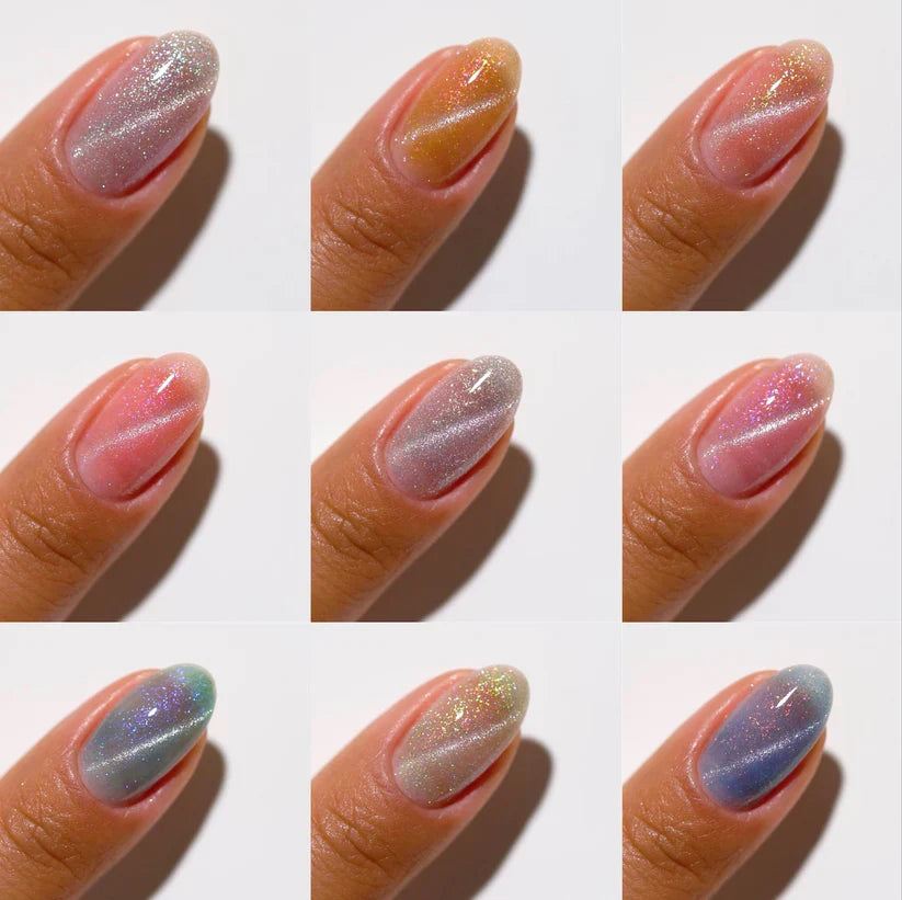 DND DC CAT EYE 9D FULL SET 36 COLOR W/ FREE 1 SET COLOR CHART & CAT EYE MAGNET
